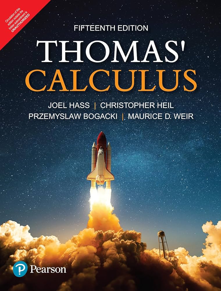 CleoncccThomas’CALCULUS Thomas' Calculus: Early Transcendentals